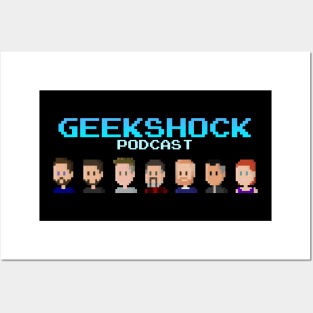 Official Geek Shock Podcast Logo Posters and Art